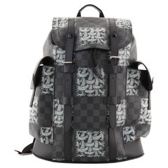 Black Louis Vuitton x Christopher Nemeth Damier Graphite Pochette