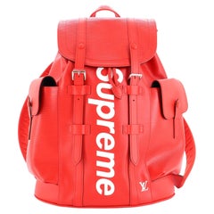 Louis Vuitton Christopher Backpack Limited Edition Supreme Epi Leather PM
