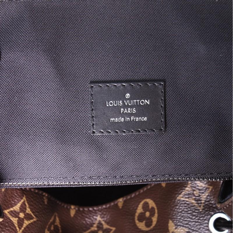 Louis Vuitton Christopher Backpack Macassar Monogram Canvas PM 1