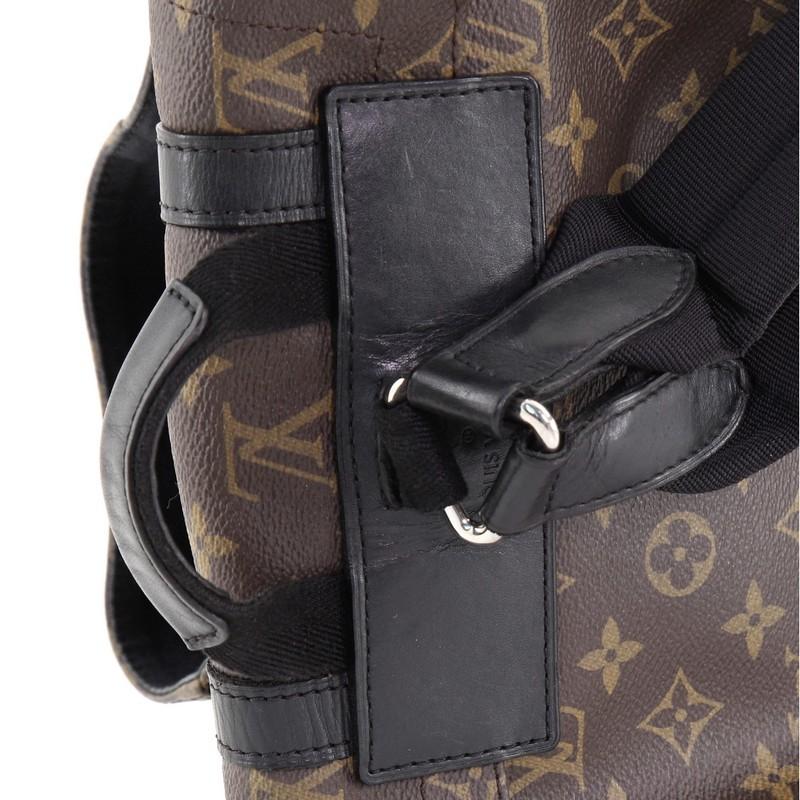 Louis Vuitton Christopher Backpack Macassar Monogram Canvas PM 2