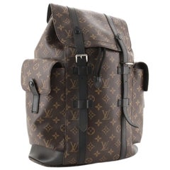 Louis Vuitton Christopher Backpack Macassar Monogram Canvas PM