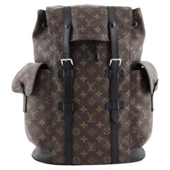 Louis Vuitton Christopher Backpack Macassar Monogram Canvas PM