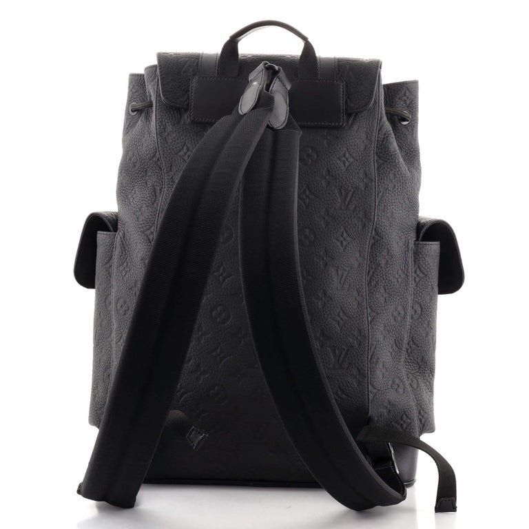 LV x YK Christopher Backpack Monogram Taurillon Leather - Men - Bags
