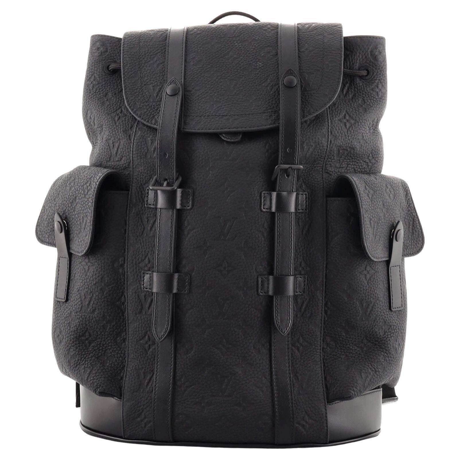 Louis Vuitton 2022 Taurillon Leather Christopher PM Backpack w/ Box –  Oliver Jewellery