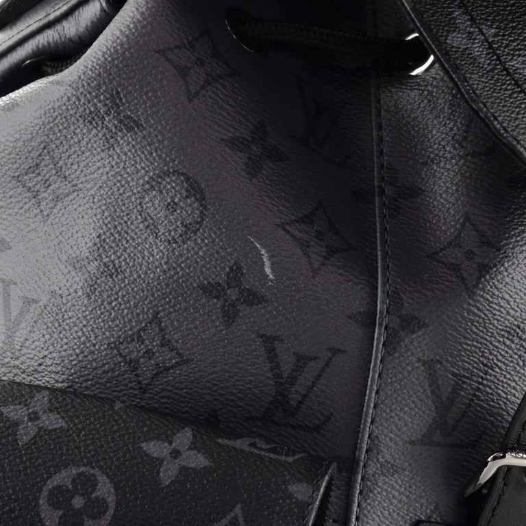 Louis Vuitton Christopher Backpack Monogram Puffer Black in Lambskin with  Black - US