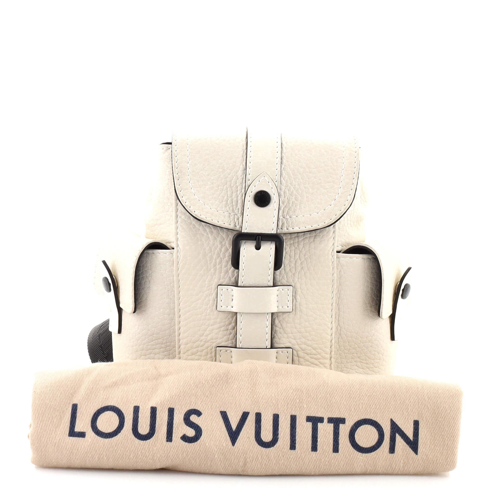 Louis Vuitton Christopher XS Nano Black Taurillon Crossbody Sling Phon –  High End Hobbies