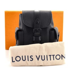 Louis Vuitton Christopher Backpack Taurillon Leather XS