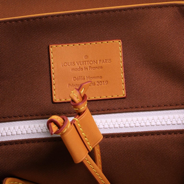 Louis Vuitton Tan Vachetta Leather Christopher Straps Pocket Gm Backpack