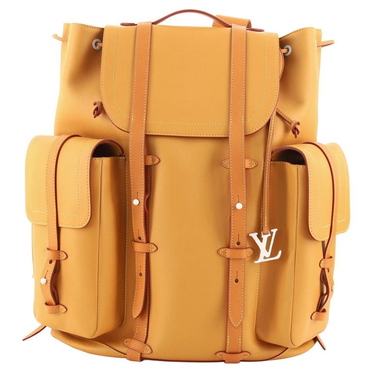 Louis Vuitton Christopher Backpack Monogram Brown in Coated Canvas