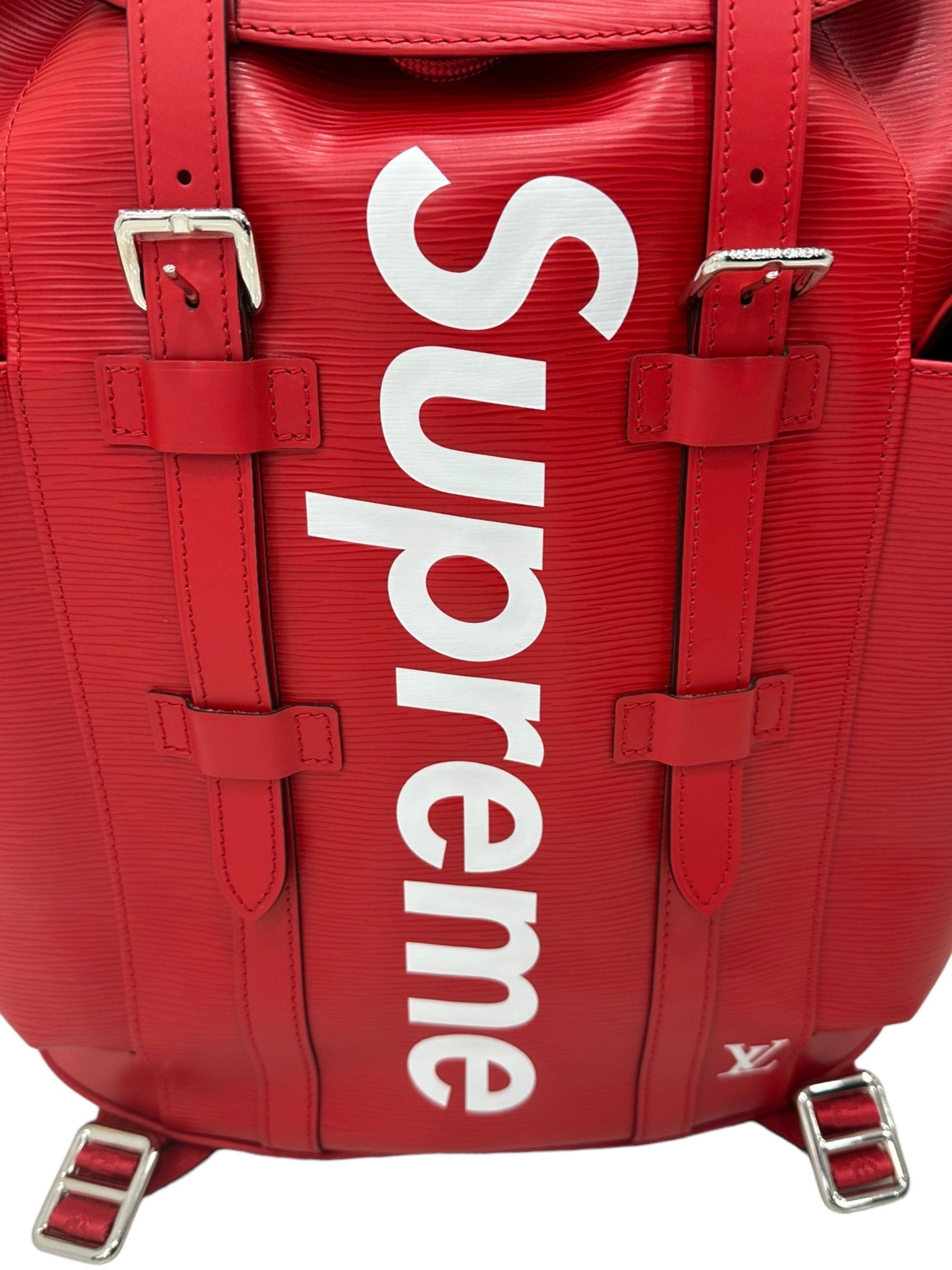 louis vuitton supreme backpack