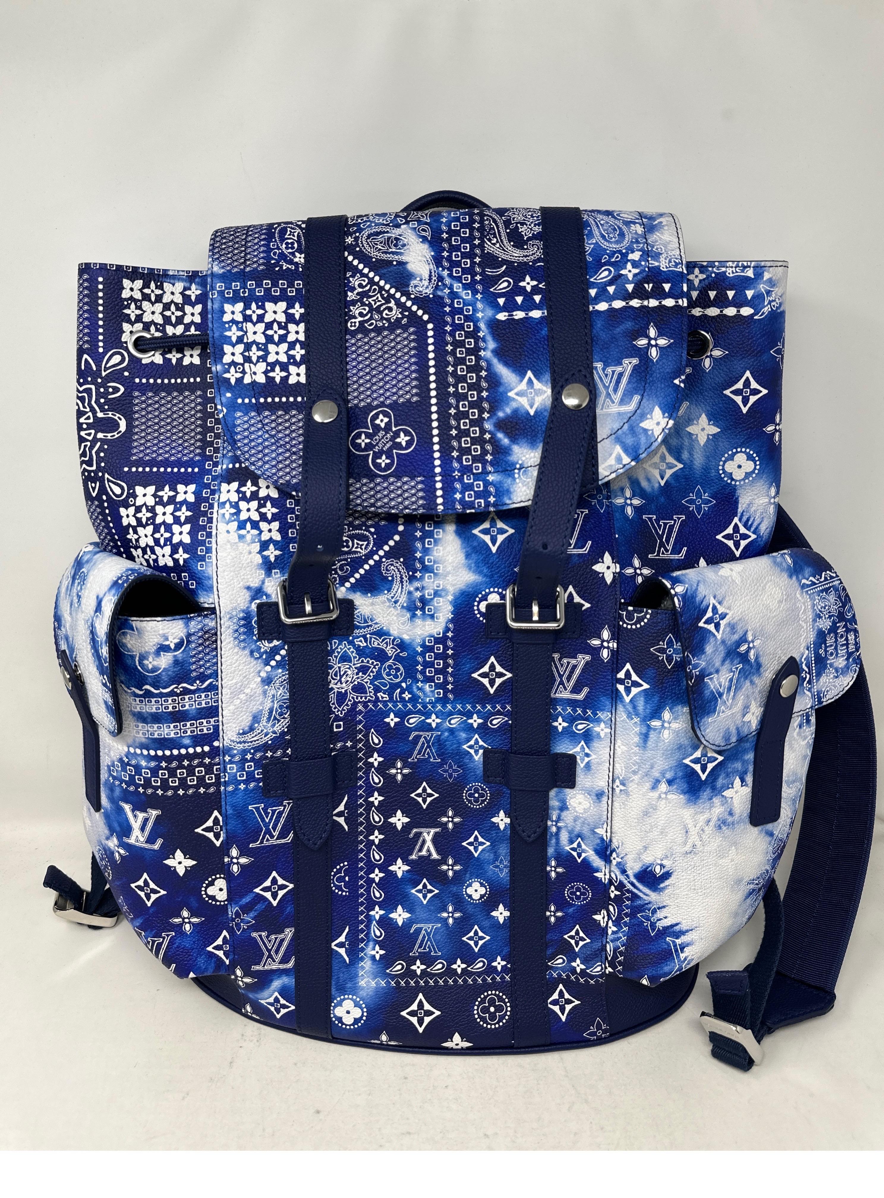Louis Vuitton Christopher Limited Edition Bandana Backpack 11