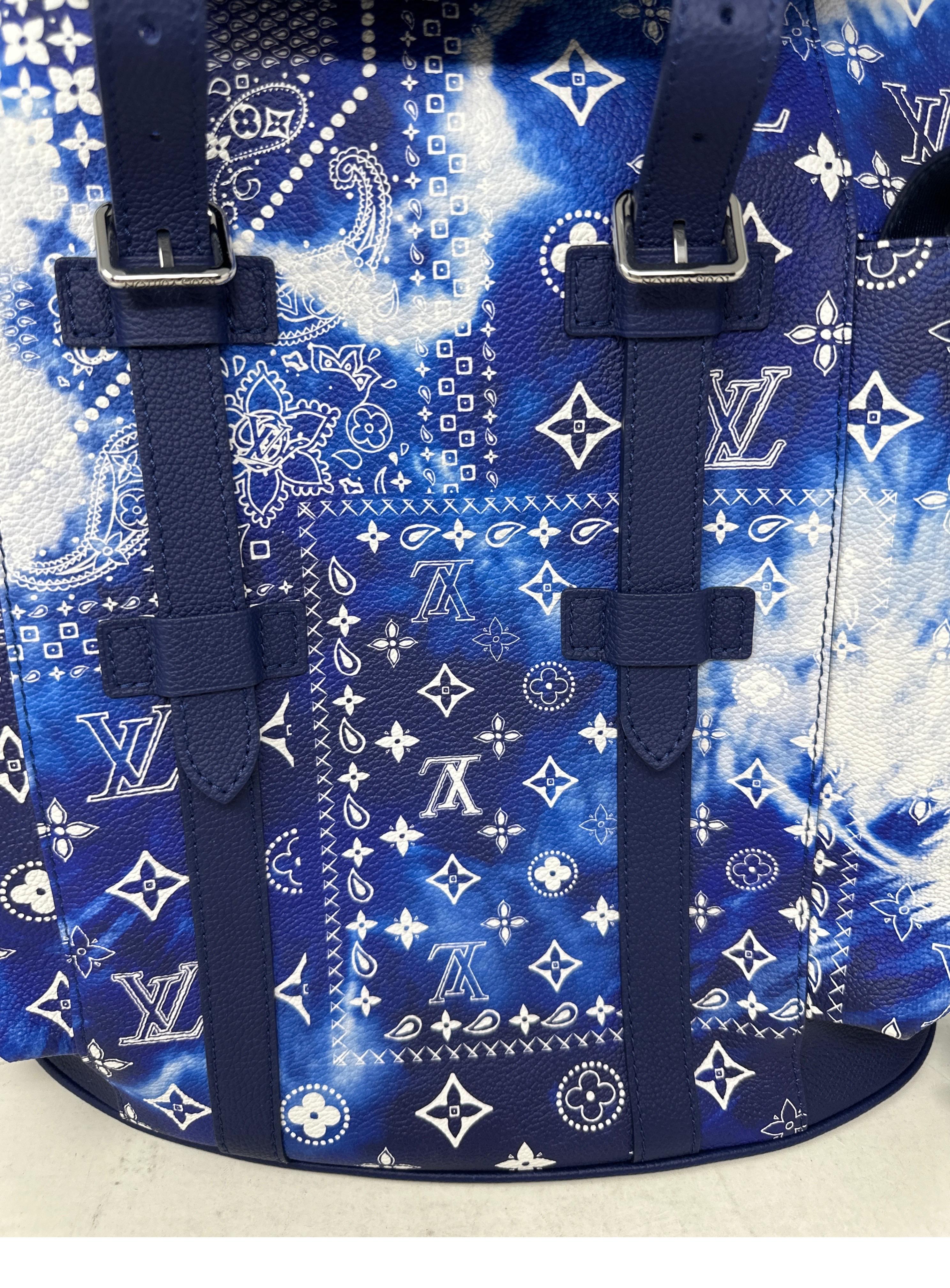 Louis Vuitton Christopher Limited Edition Bandana Backpack 12