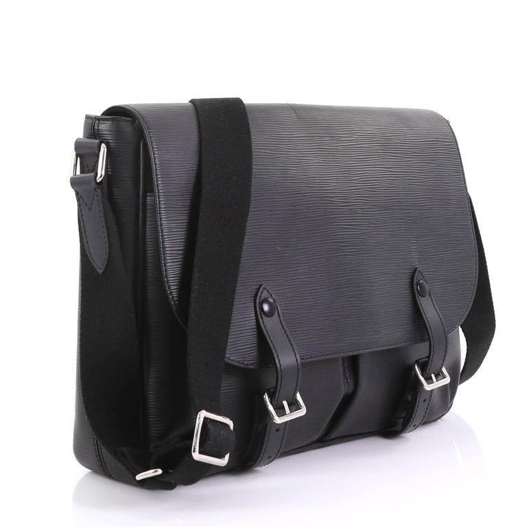 Louis Vuitton Christopher Messenger Bag Epi Leather at 1stdibs