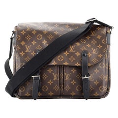 Louis Vuitton Christopher Messenger Bag Macassar Monogram Canvas