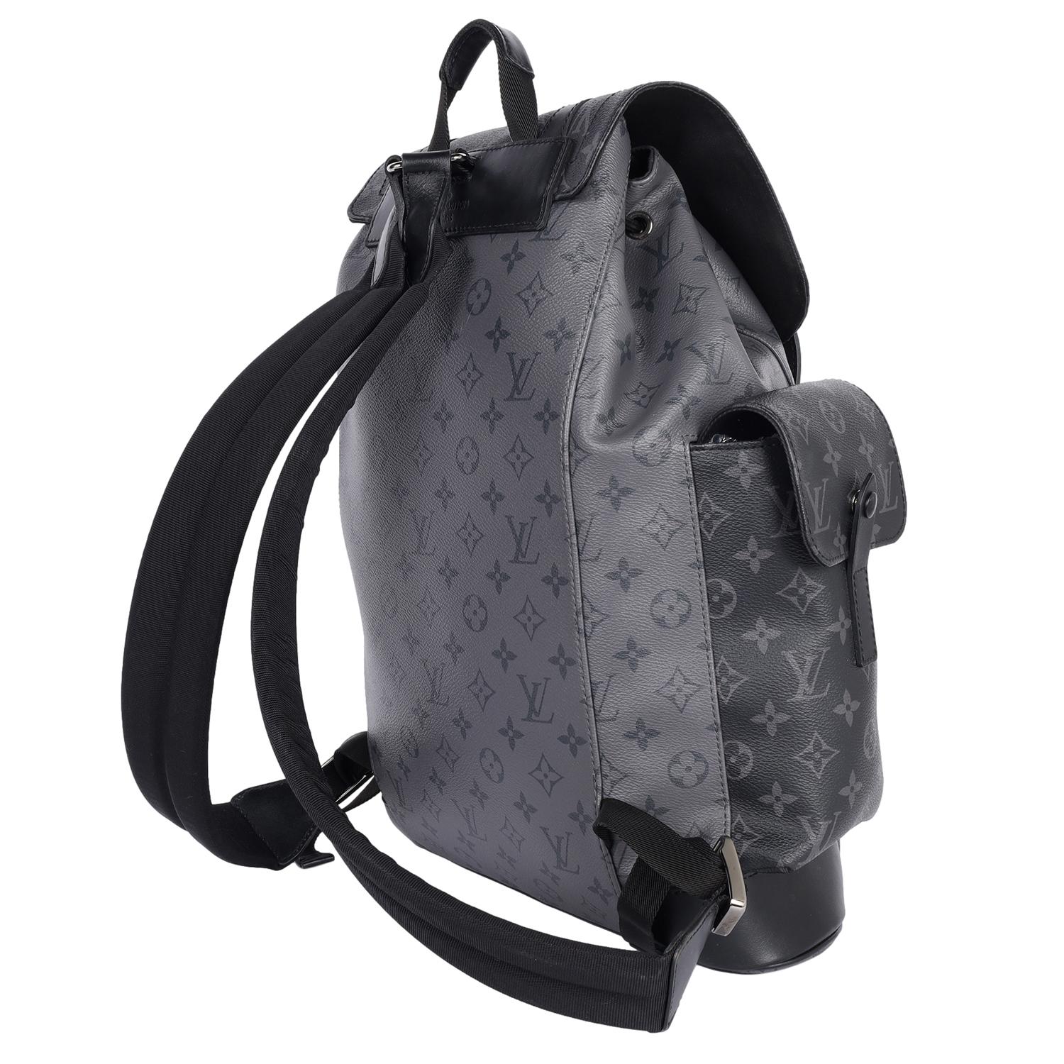 Women's or Men's LOUIS VUITTON Christopher Monogram Eclipse Backpack For Sale