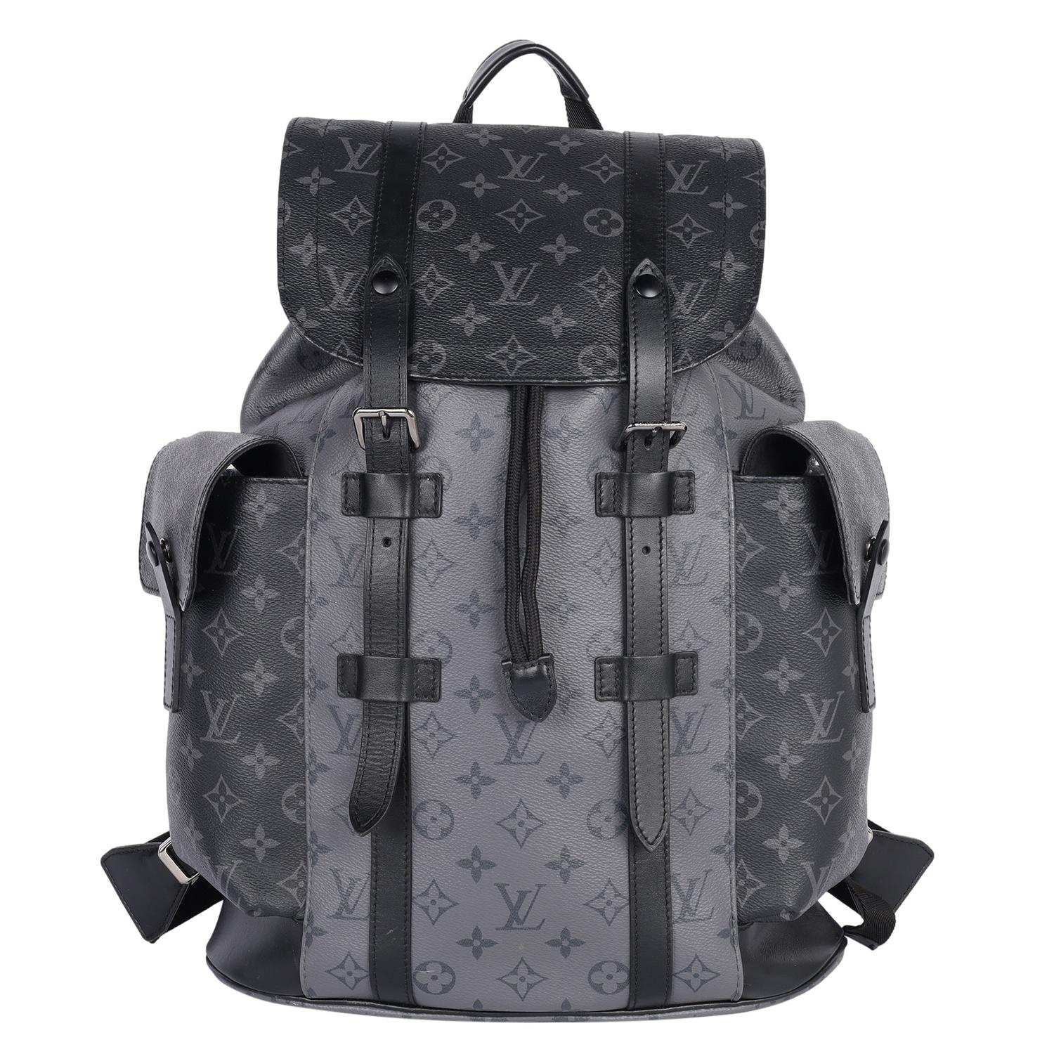 LOUIS VUITTON Christopher Monogram Eclipse Backpack For Sale 3