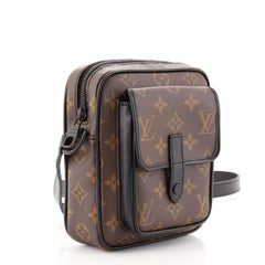 Louis Vuitton Christopher Wearable Wallet Macassar Monogram Canvas