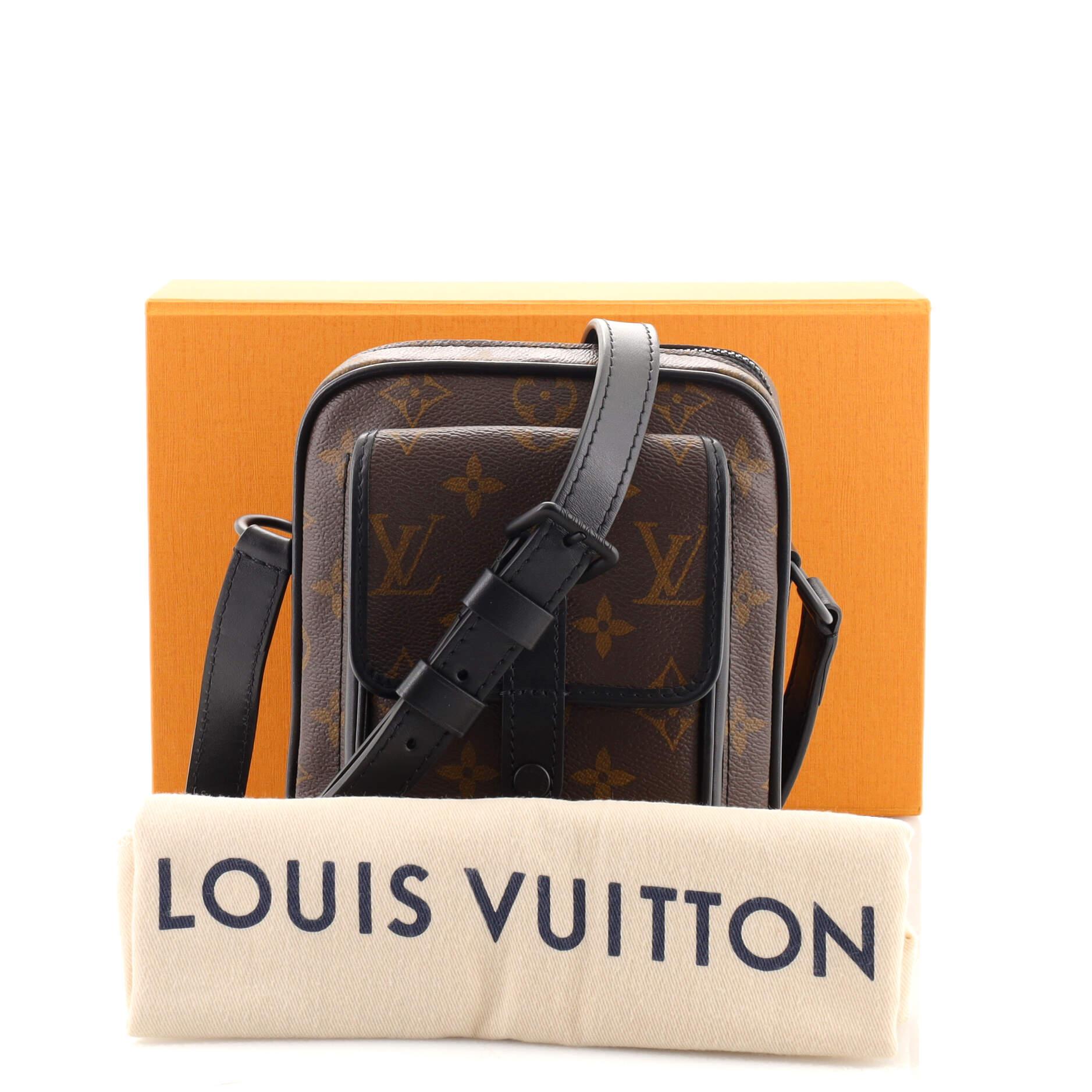 Louis Vuitton Christopher Wearable Wallet Macassar Monogram Canvas