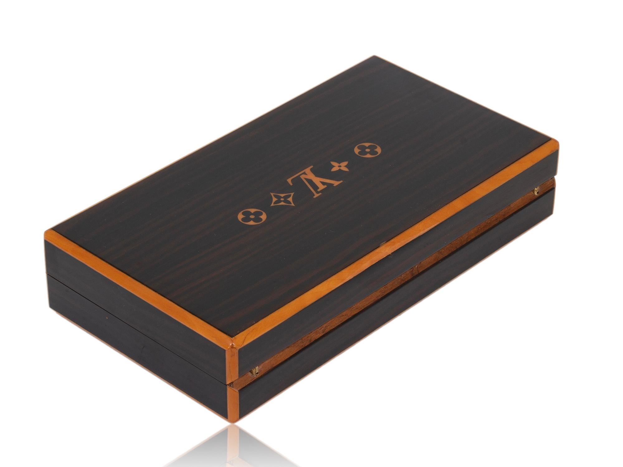 Louis Vuitton Custodia per sigari Humidor Box Coffret de Voyage in vendita 3