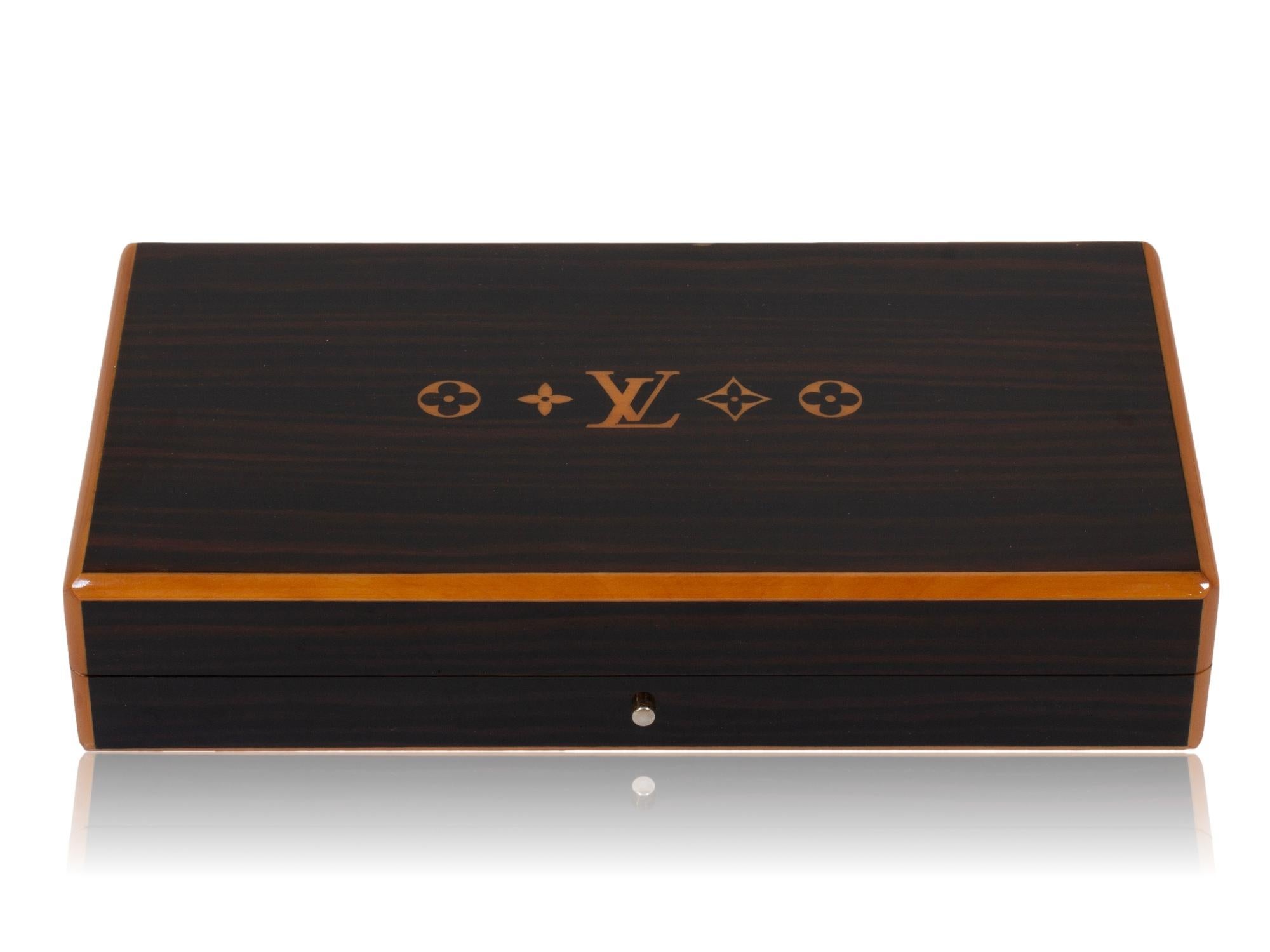 Louis Vuitton Custodia per sigari Humidor Box Coffret de Voyage in vendita 1