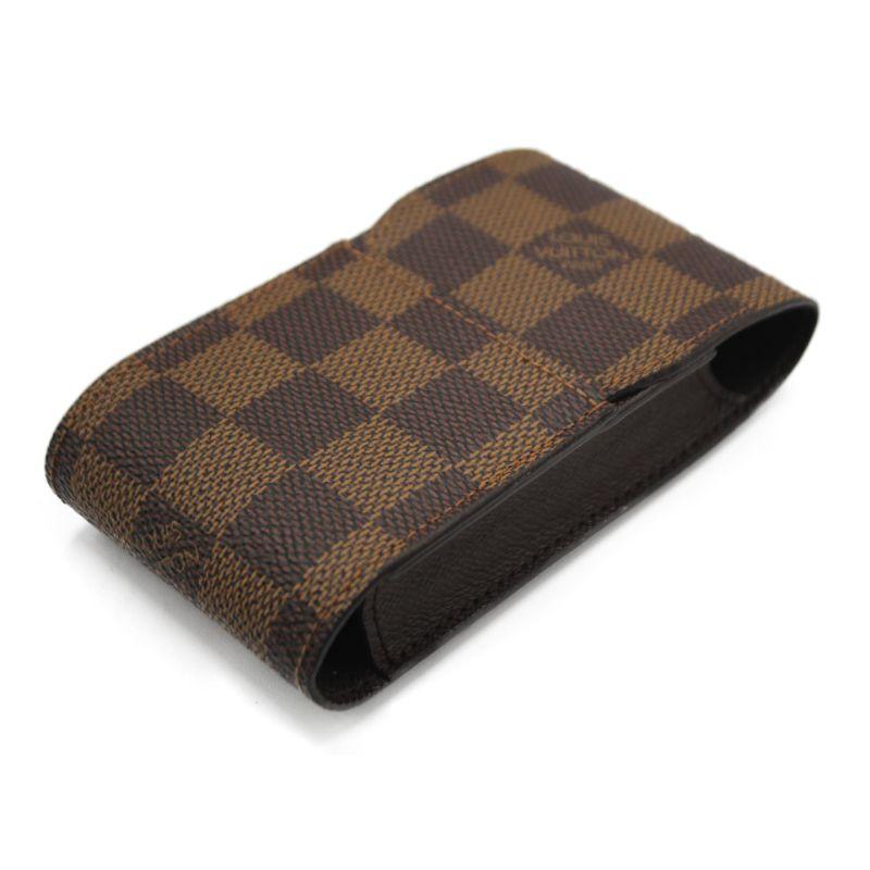 Black Louis Vuitton Cigarettes Holder Monogram Canvas