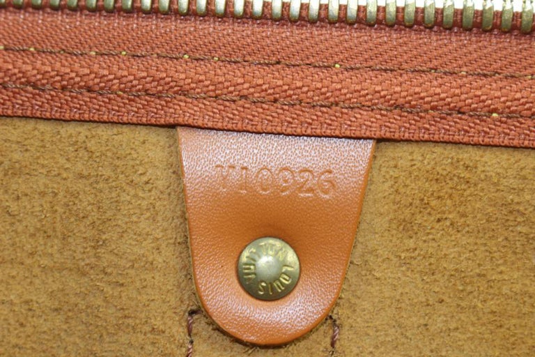 Louis Vuitton Speedy 40 Brown Cloth ref.574991 - Joli Closet