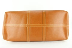 Louis Vuitton Cipango Gold Brown Epi Leather Keepall 55 2LVJ1202
