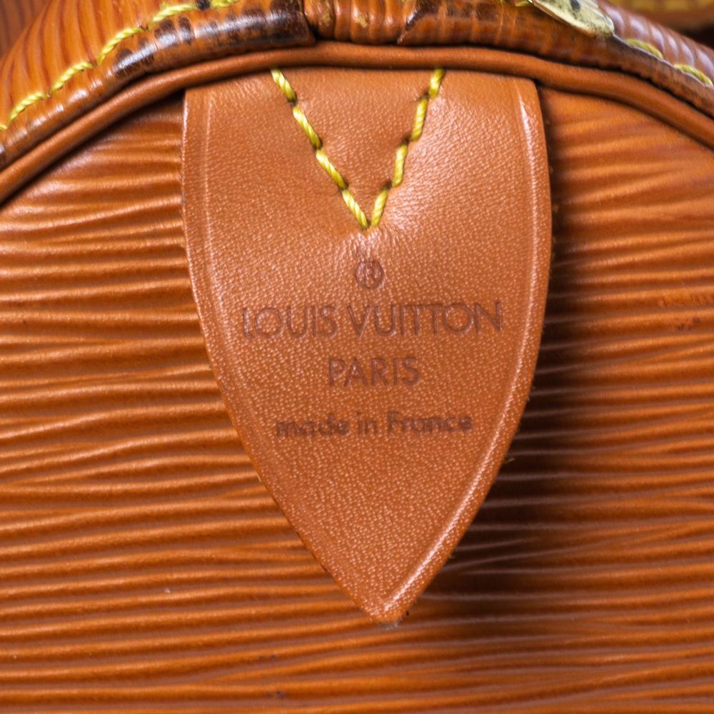 Louis Vuitton Cipango Gold Epi Leather Keepall 45 Bag 5