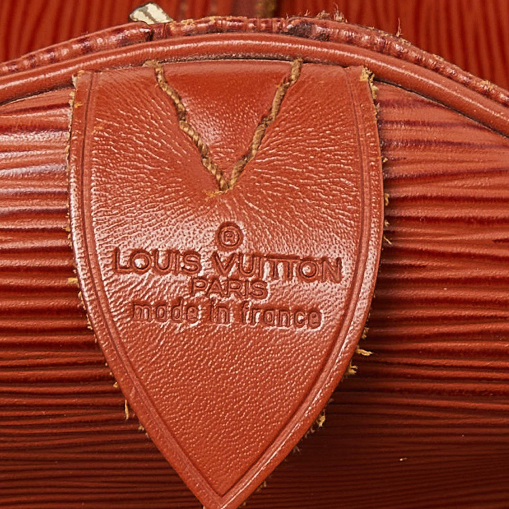 Louis Vuitton Cipango Gold Epi Leather Keepall 50 Bag 4
