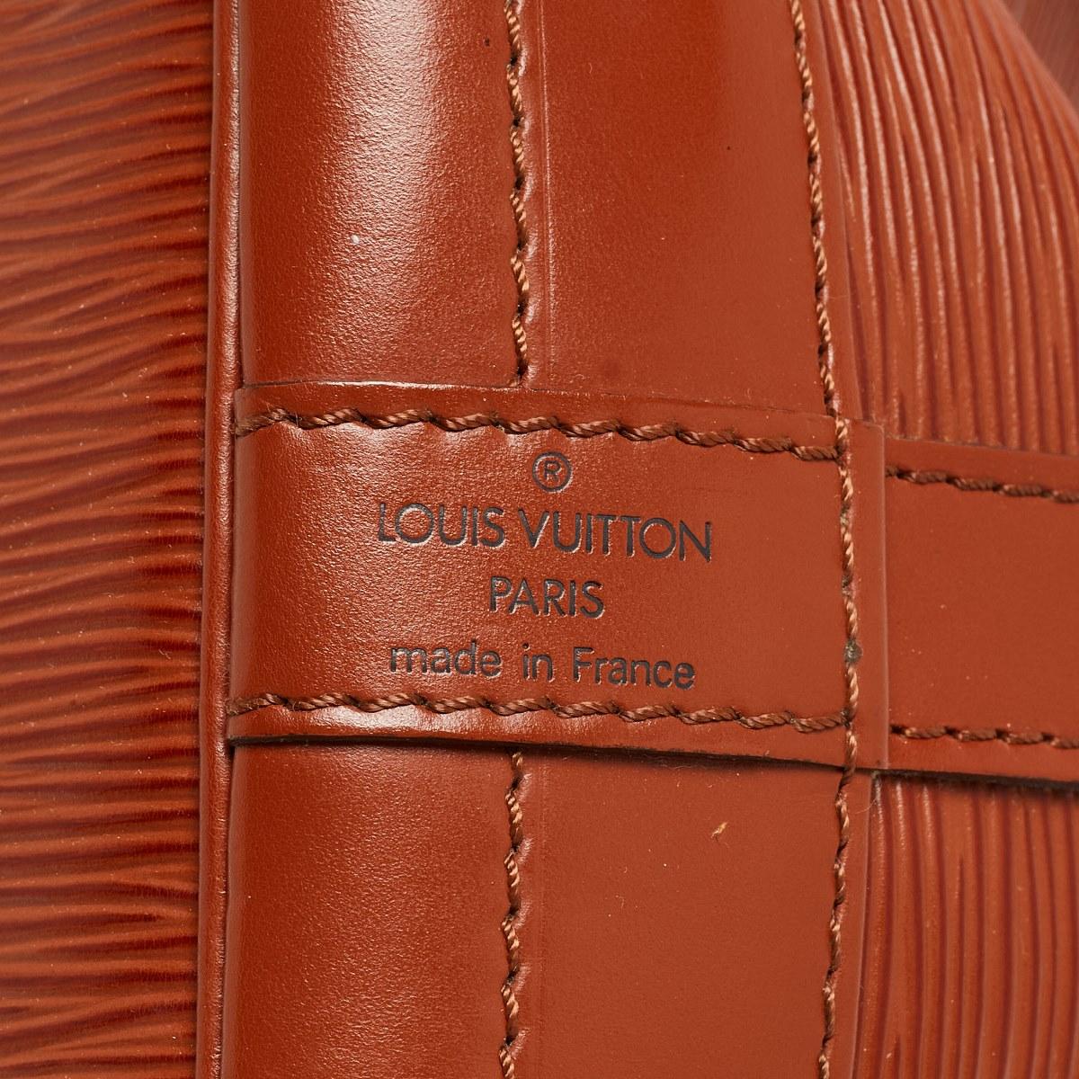 Women's Louis Vuitton Cipango Gold Epi Leather Large Noe Bag