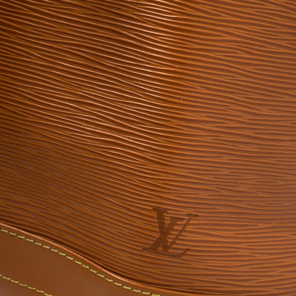 Brown Louis Vuitton Cipango Gold Epi Leather Large Noe Bag