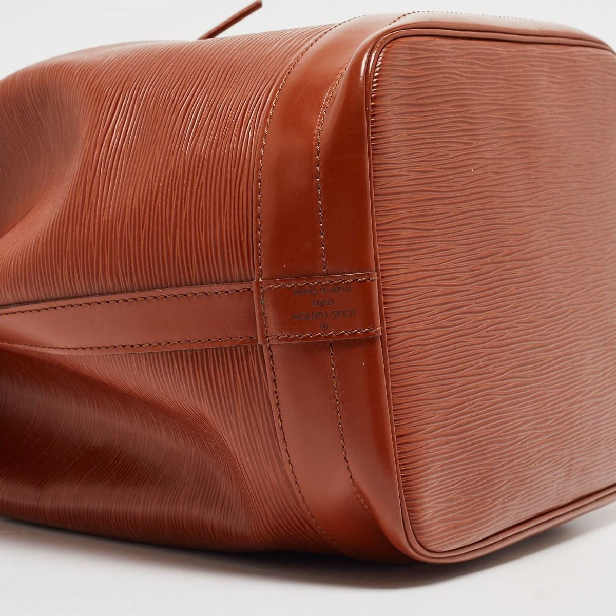 Louis Vuitton Cipango Gold Epi Leather Large Noe Bag 5