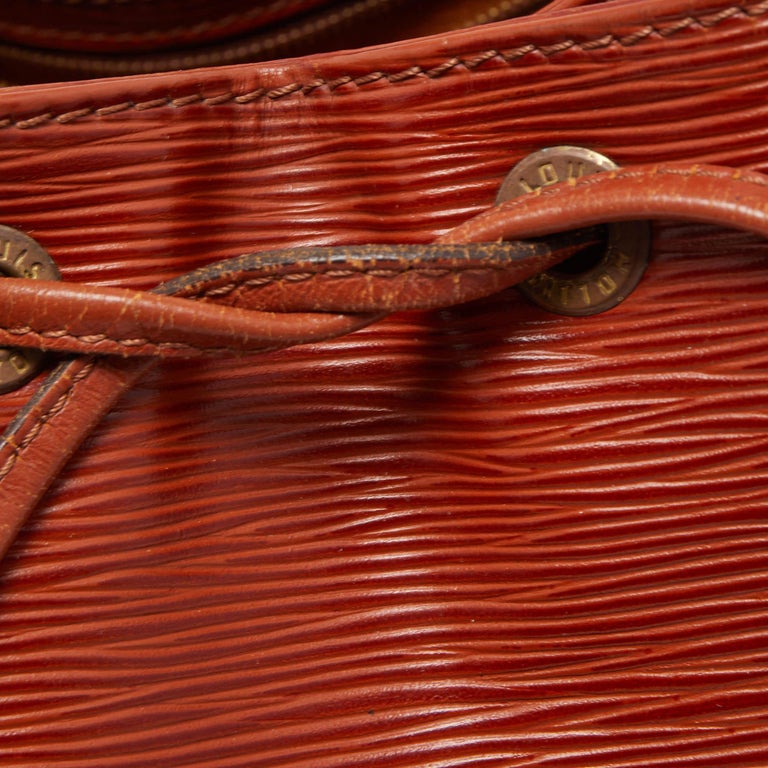 Louis Vuitton Cipango Gold Epi Leather Petit Noe Bag