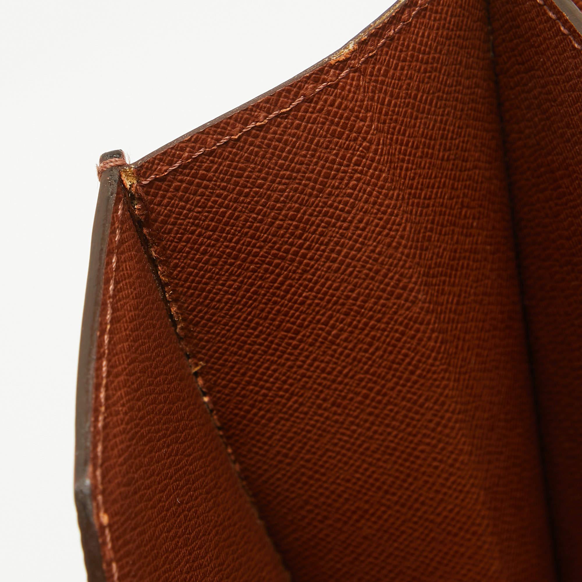 Louis Vuitton Cipango Gold Epi Leather Serviette Conseiller Briefcase For Sale 9