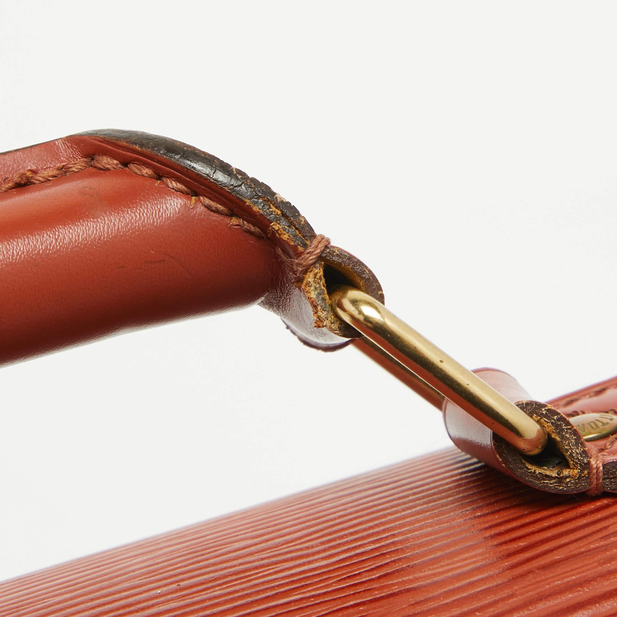 Louis Vuitton Cipango Gold Epi Leather Serviette Conseiller Briefcase For Sale 1