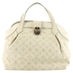 Louis Vuitton Cirrus Handbag Mahina Leather MM