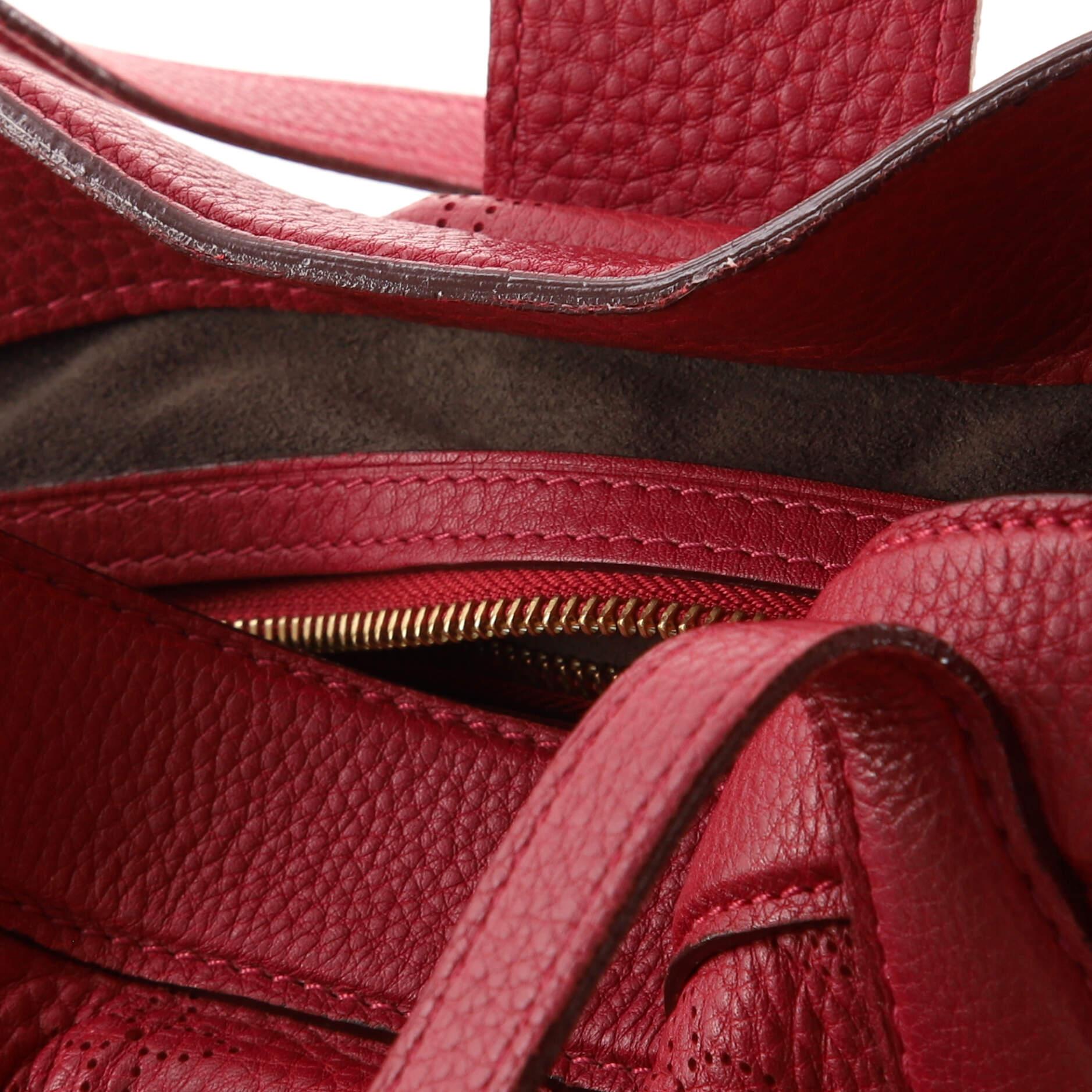 Louis Vuitton Cirrus Handbag Mahina Leather PM 3