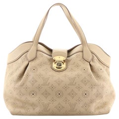 Louis Vuitton Cirrus Handbag Mahina Leather PM