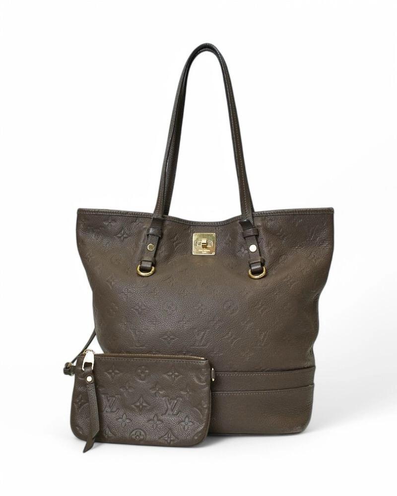 Louis Vuitton Citadine GM Empreinte Brown For Sale 7