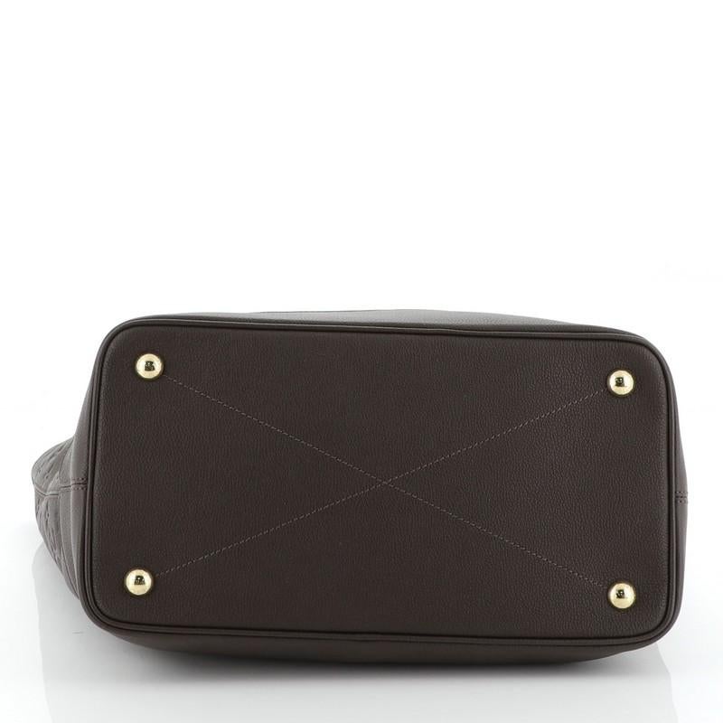 Women's or Men's Louis Vuitton Citadine Handbag Monogram Empreinte Leather GM 