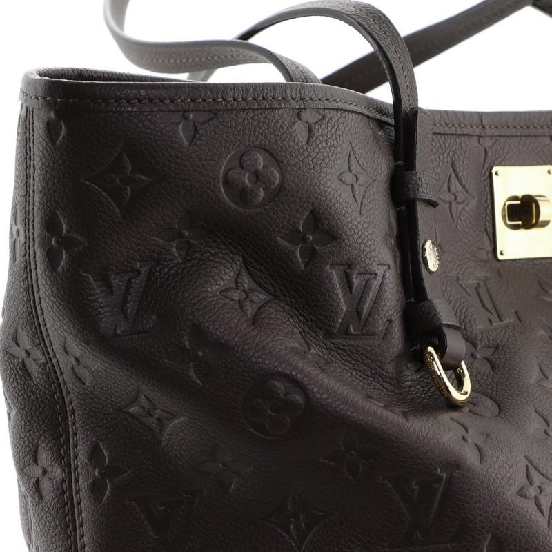 Louis Vuitton Citadine Handbag Monogram Empreinte Leather GM  2