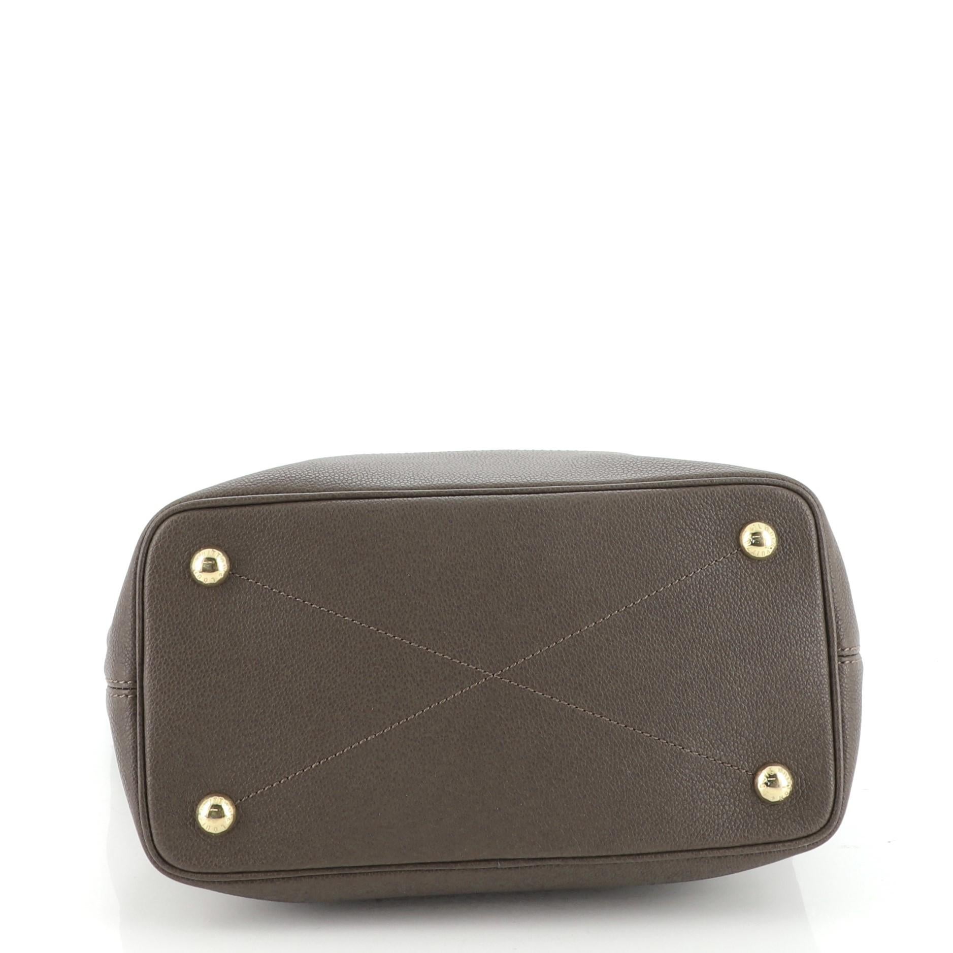 Women's or Men's Louis Vuitton Citadine Handbag Monogram Empreinte Leather PM