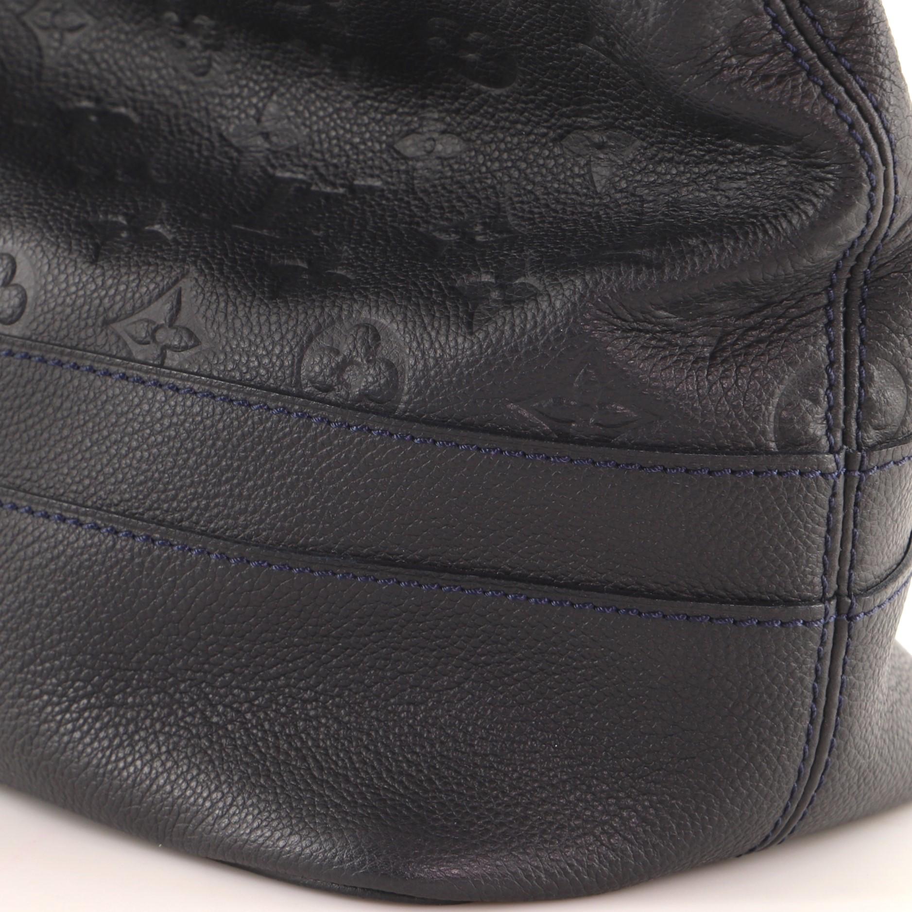 Louis Vuitton Citadine Handbag Monogram Empreinte Leather PM 3