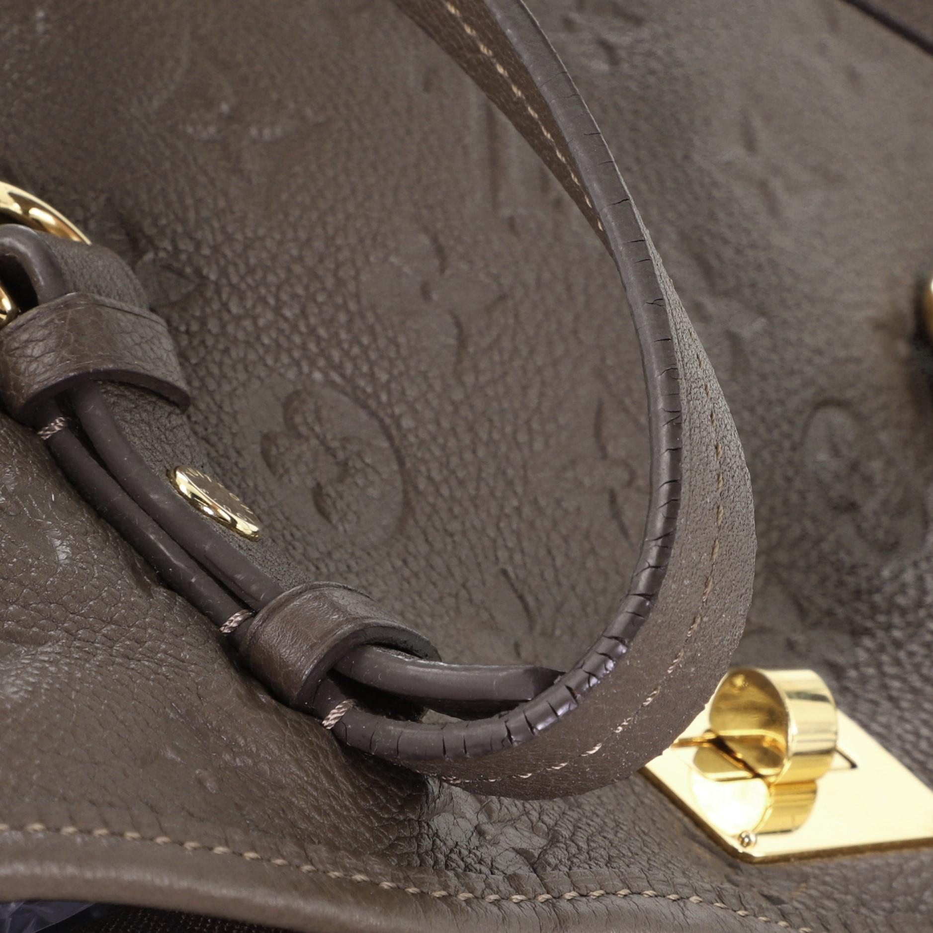 Louis Vuitton Citadine Handbag Monogram Empreinte Leather PM 3