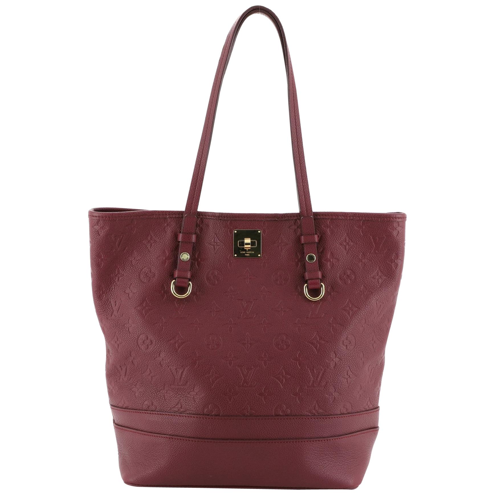 Louis Vuitton Citadine Handbag Monogram Empreinte Leather PM