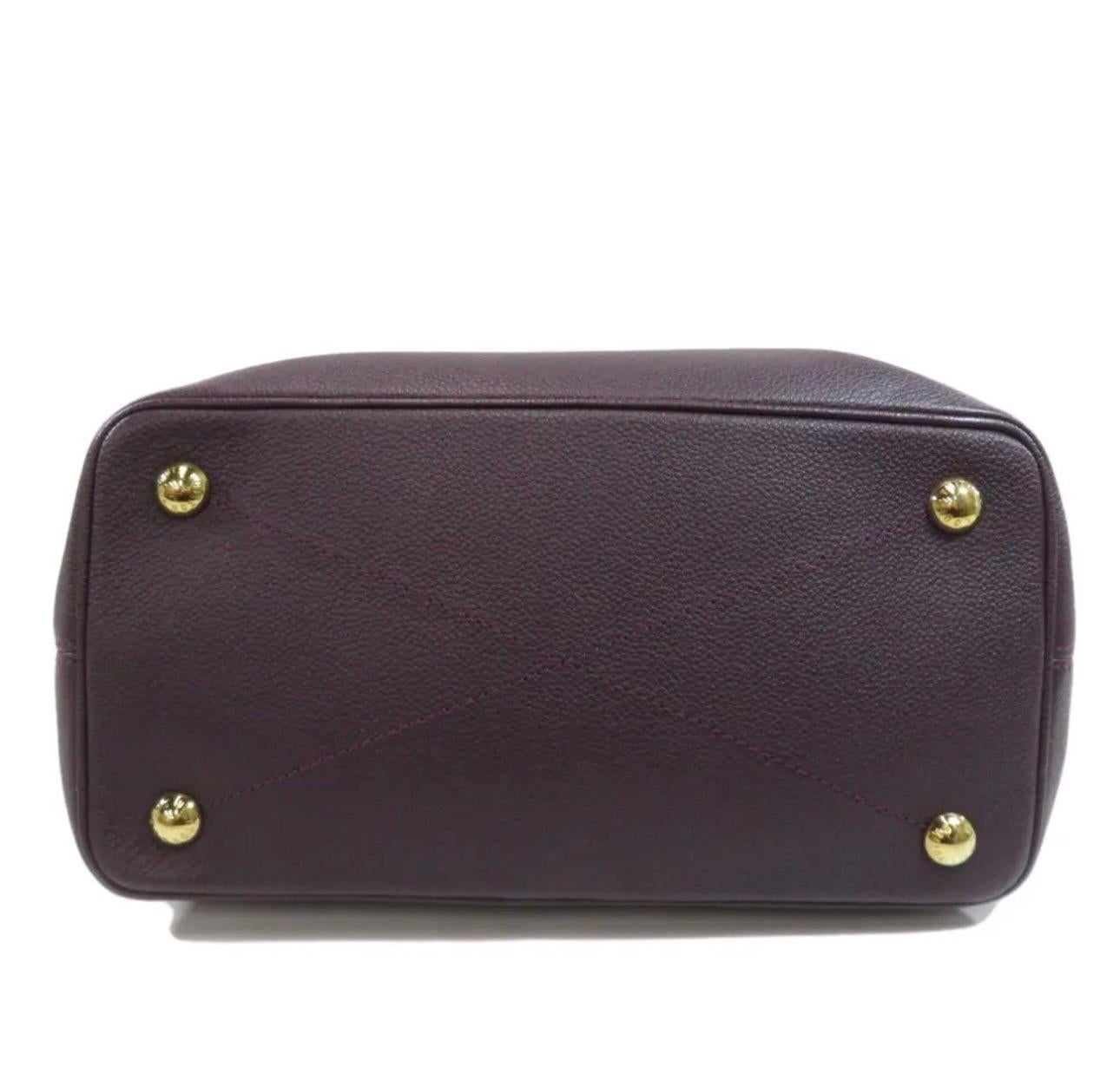 Women's Louis Vuitton Citadine PM Purple Empreinte Leather Shoulder Bag, Excellent Cond