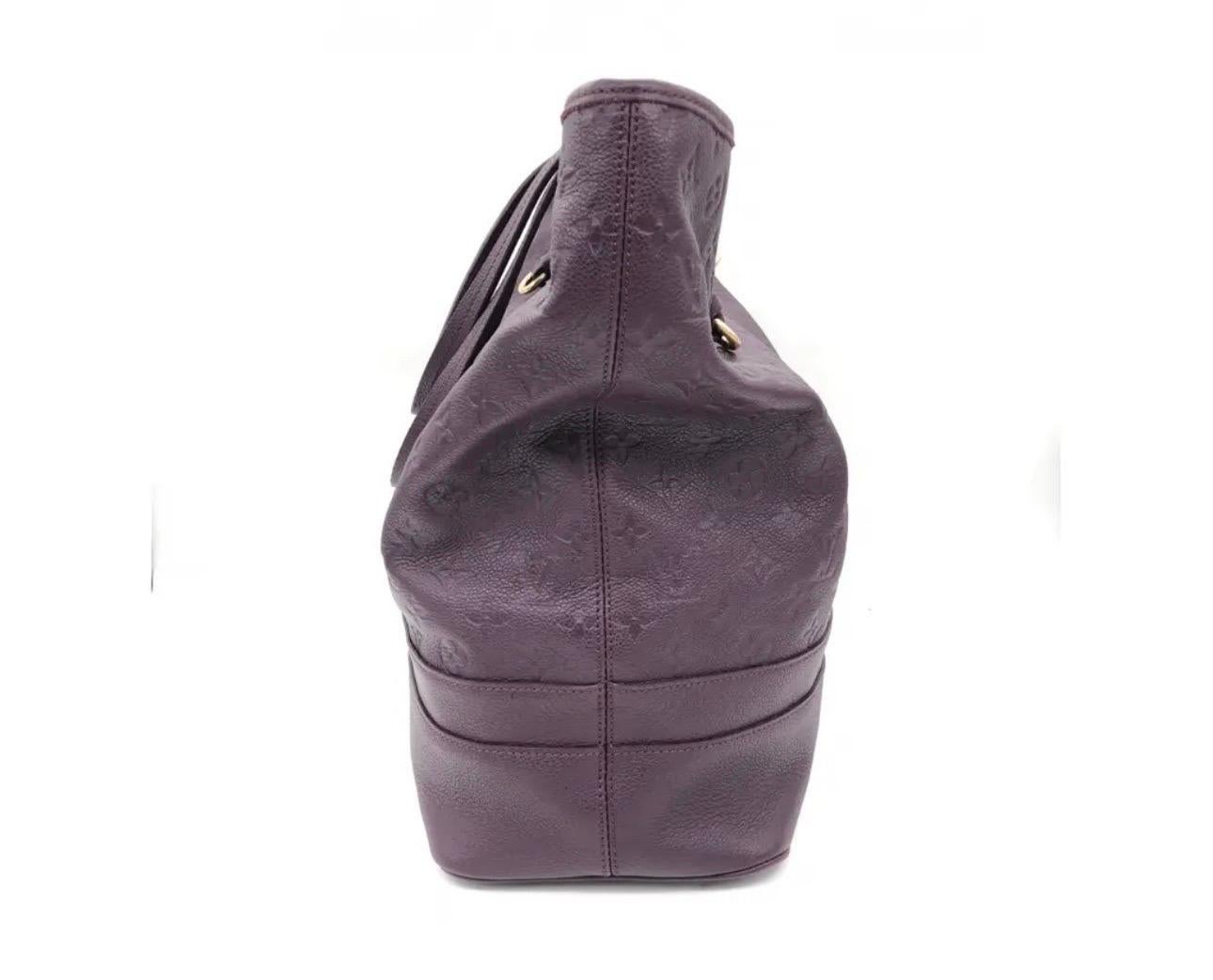 Louis Vuitton Citadine PM Purple Empreinte Leather Shoulder Bag, Excellent Cond 4