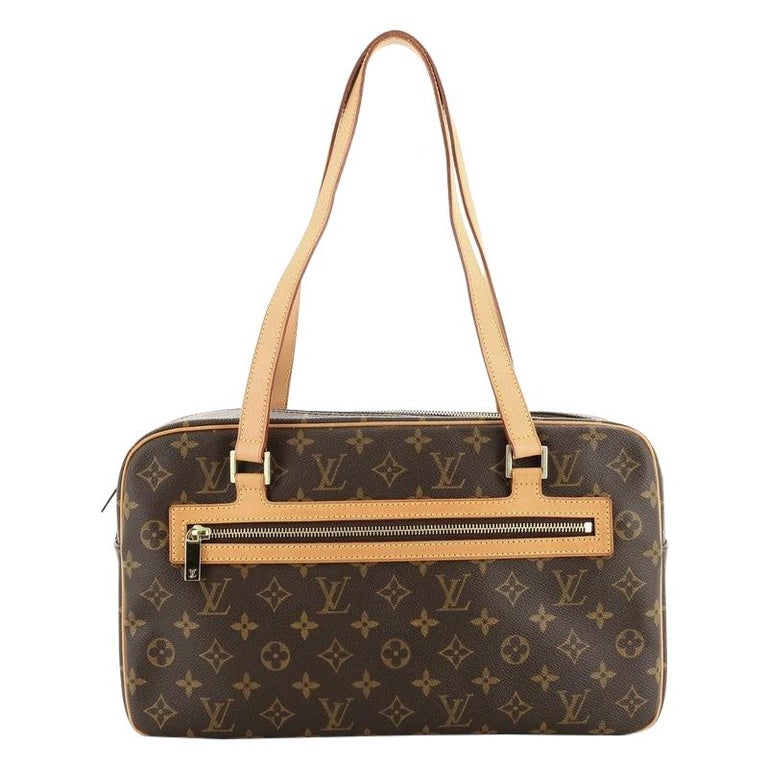 Louis Vuitton Cite Handbag Monogram Canvas GM For Sale