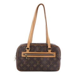 Louis Vuitton Cite Handbag Monogram Canvas MM
