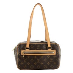 Louis Vuitton Cite Handbag Monogram Canvas MM
